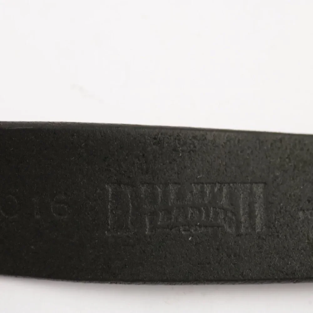 Duluth Mens Belt Size 44 2XL Black Leather 1 1/2